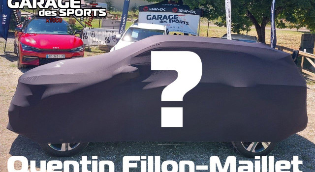 Le nouveau Kia Sportage hybride de Quentin Fillon Maillet
