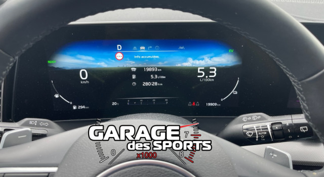 La vrai conso du Kia Sportage PHEV SUR 20'000 kms version hybride rechargeable 265 ch 4X4 boite automatique