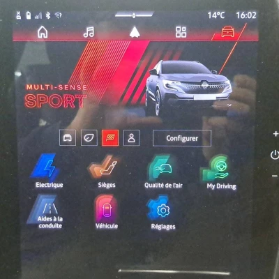 Espace full hybrid E-Tech 200 ch 7pl  Esprit Alpine - photo 61/84