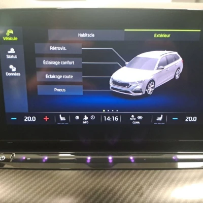 Octavia Combi 2.0 TDI 200 ch DSG7 4x4  RS - photo 66/90